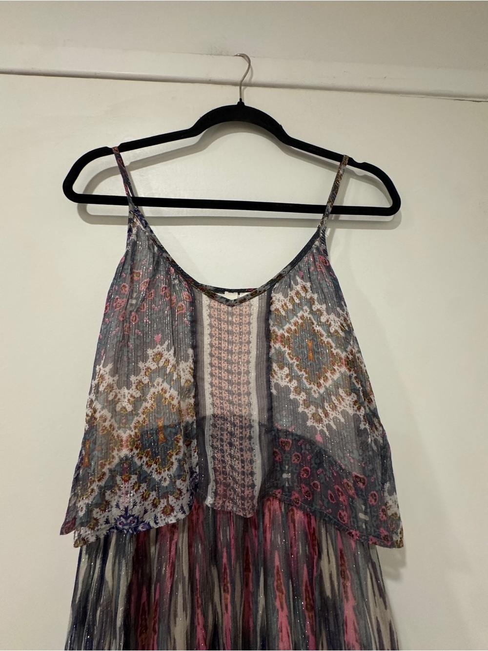 EUC Meadow Rue by Anthropologie Josie Tiered Maxi Dress — Size 2 - Picture 8 of 11